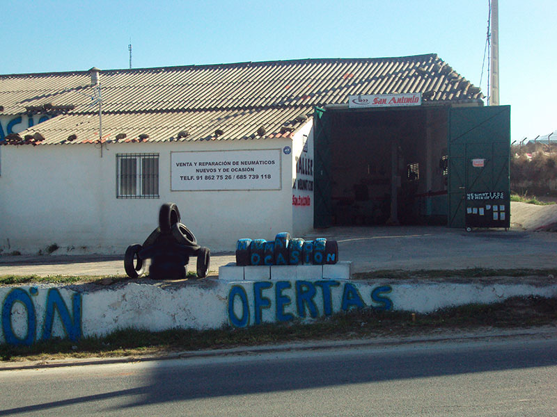 Otra vista taller exterior